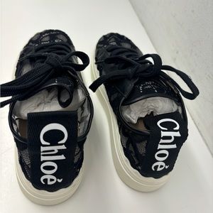 It’s been wearing couple time, Chloe shoes.